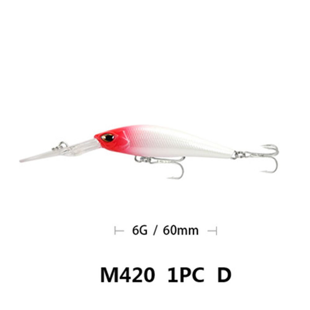 Diving Winter Fishing Crankbaits Fish Hooks Minnow Lures Deep Diving Minnow Baits Long Casting Lure