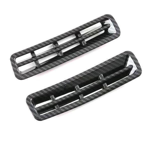 Compatible with Ford EVOS Interior Parts: Door Handles, Gear Shift Panel, Air Vents, and Steering Wheel Accents.