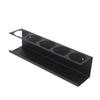 Metal Aerosol Spray Can Holder Large Opening Wall Mounted Aerosol Spray Organizer Multipurpose Easy Access Aerosol Bottle