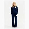 26 Styles 3D Reflective Letter Hoodie & Straight-Leg Pants Set - Comfortable Casual Wear