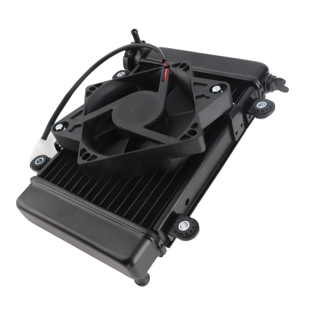 Water Cooled Radiator Cooler with Fan 2 Pin 270mm Powerful Efficient for 150cc 250cc Pit Quad Dirt Bike ATV