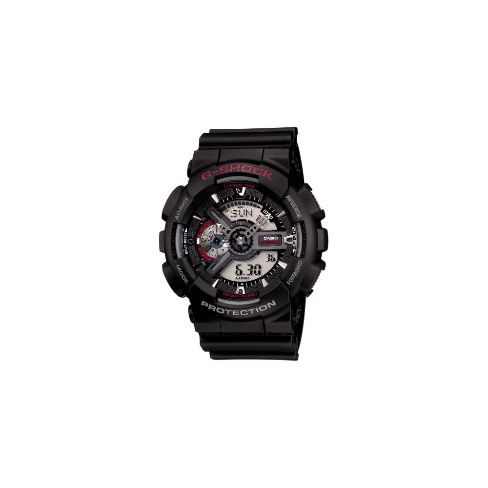Casio G-Shock GA-110-1AJF Men s Analog-Digital Watch Black 200m Water Resistant Shock Resistant