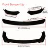 Car general front shovel car modification front bumper lip kit separator spoiler diffuser bumper collision accessories