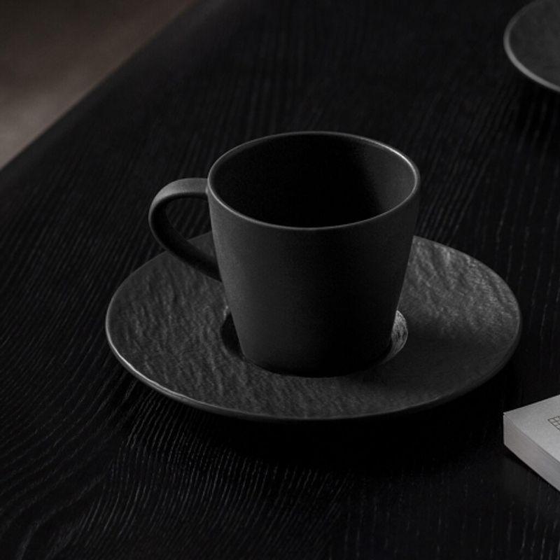 Villeroy & Boch Manufacture Rock Espresso Cup (Black) 60ml