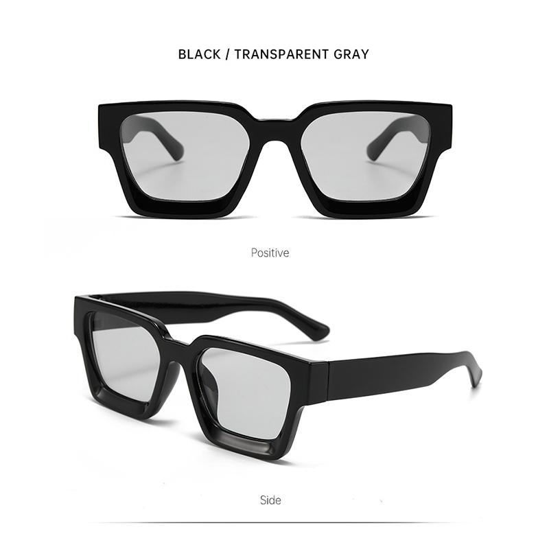 Klassisk Firkantet Innfatning Dame Full Innfatning Solbeskyttelsesbriller For Menn Hverdagsskygger Brilletilbehør Gave