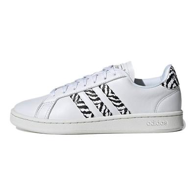 Zapatillas Grand Court Zebra para Mujer Blanco Nube-Blanco Cristal-Blanco GZ0150