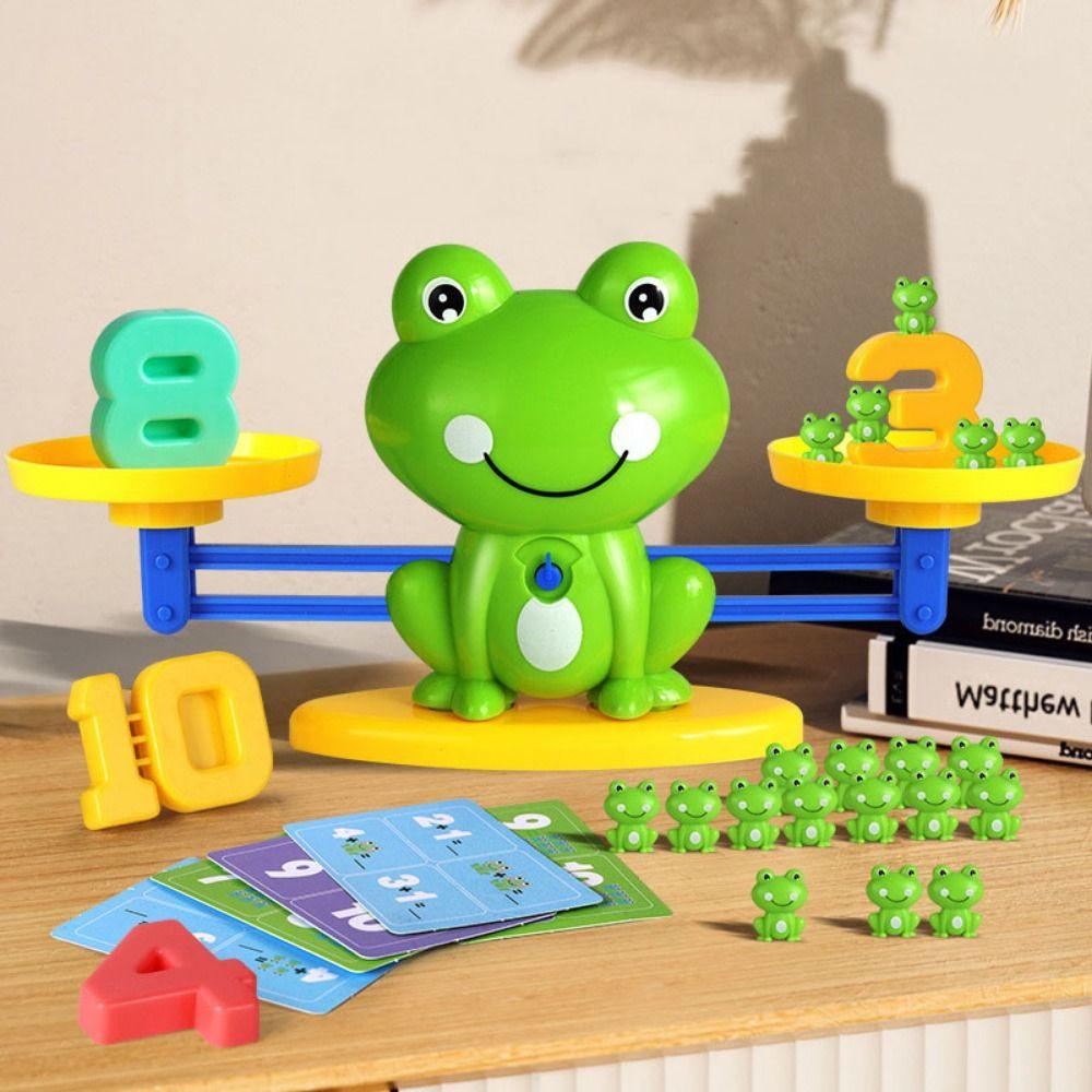 Interactive Frog Digial Blancne Tree Toy Frog Stackable Balance Tree Game  Friends