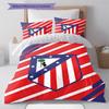 Ensemble couette et taies d'oreiller Atleti Décoration de maison Cadeau d'anniversaire (1 housse de couette + 2 taies d'oreiller, sans garniture.)