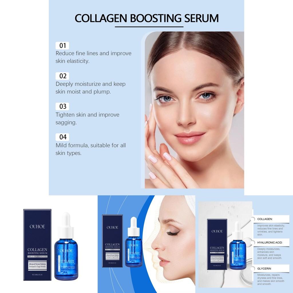 Ouhoe Revitalizing Firming Serum Enriched With Collagen For Enhanced Elasticity And Skin Nourishment In 30ml