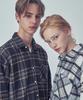 Triple Sense [Unisex] Over Fit Winter Check Shirts Navy