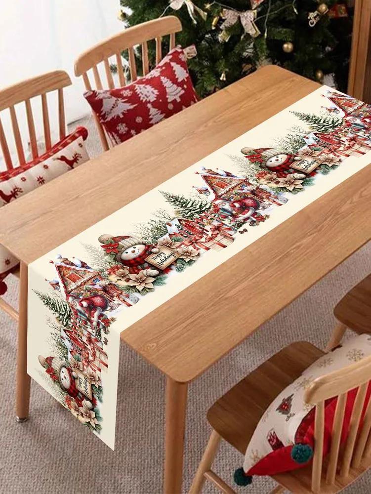 Table track 35x180 cm polyester anti-slip coating multi-colored