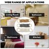 3 PCS White Grey Brown Macrame Towel Holder Hanging Towel Holder  Kitchen Bathroom Laundry Room