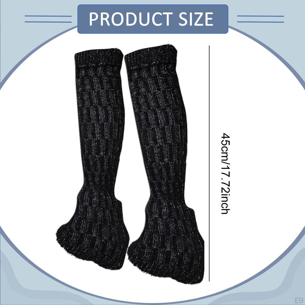 2 Figure Skating Leg Warmers, Protectors And Socks for Winter Activities.
