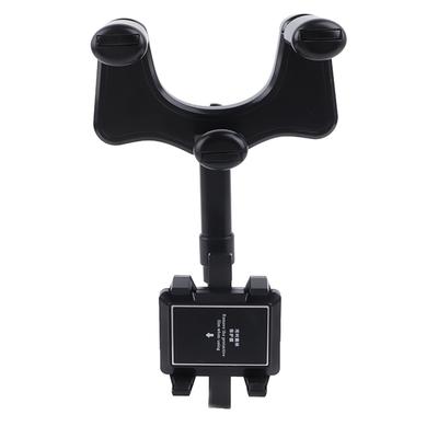 Car Phone Holder Cradle Black Multifunctional 360 Degrees  Rotation Adjustable Rugged Stable Car Phone