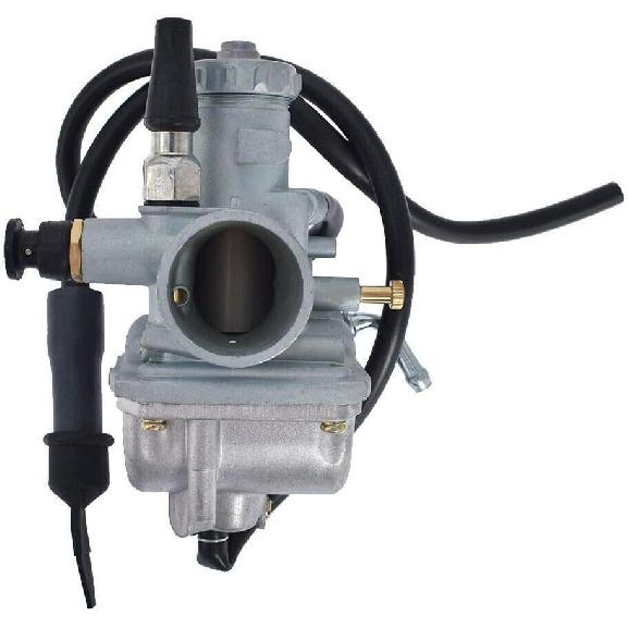 Carburetor & Choke Cable for Suzuki LTF230 Quadrunner 250 LT250E LT250EF 2x4 1985 LTF250 1988-1996 13200-18B10 13200-24510