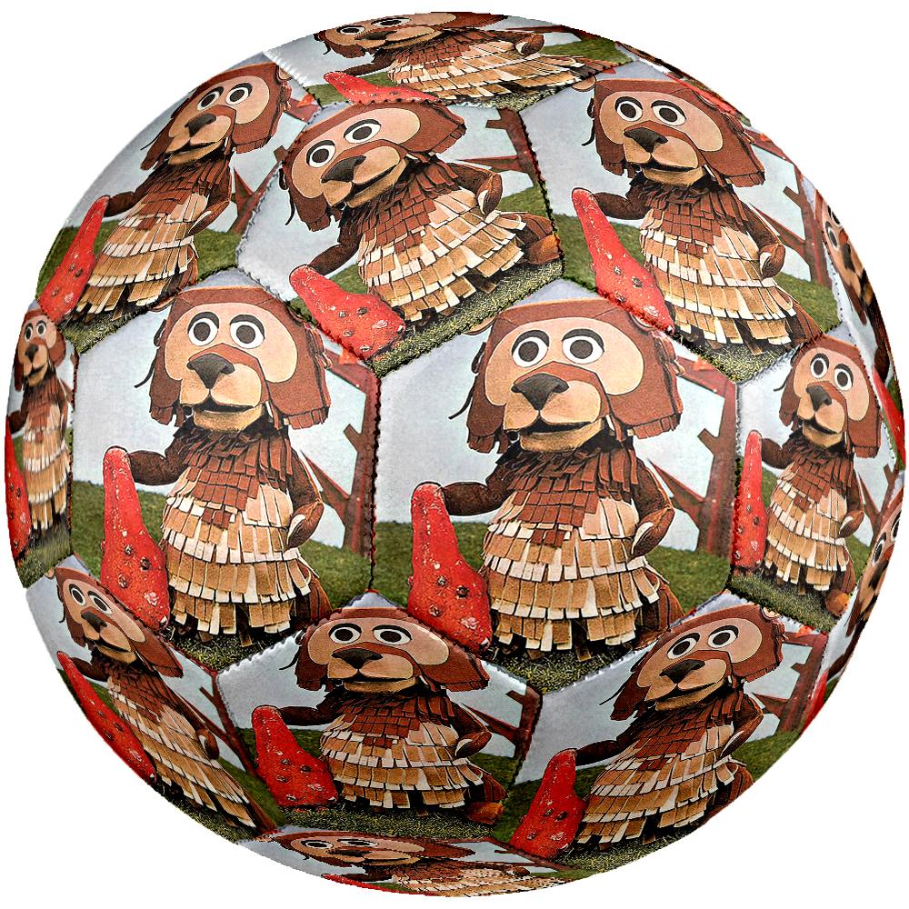 De Fabeltjeskrant Theme Size 5 Soccer Ball, Suitable for Both Indoor and Outdoor Matches, a Gift Suitable for Everyone.