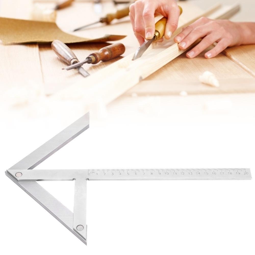 Stainless Steel Center Finder Tool High Accuracy Measuring Tool Woodworking Ruler Tool  Woodworking