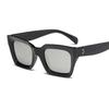 New Fashion Woman Luxury Brand Square Sunglasses Ladies Vintage Oversized Sun Glasses Female Big Frame Uv400 Shades Black