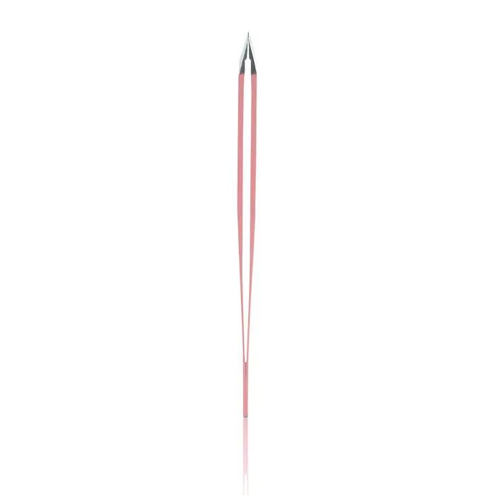 Ruby's Tweezers Classic Slant Heart Pink 1K108H, Swiss Premium Tweezers