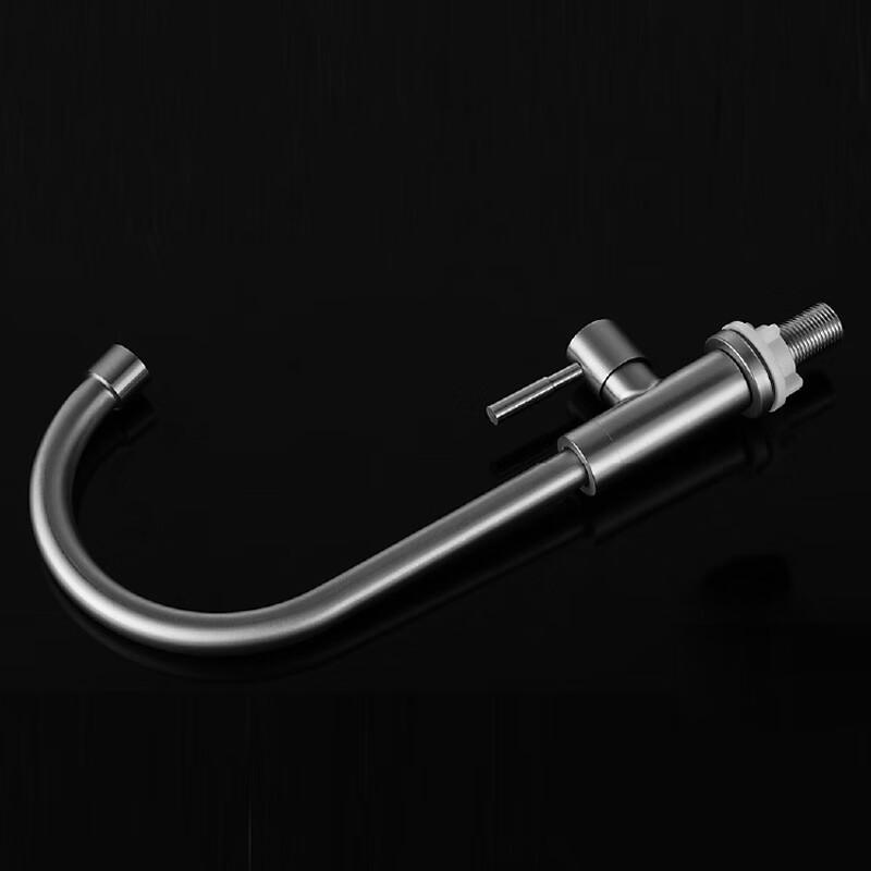 Zhuishi 304 Stainless Steel Single Cold Kitchen Faucet