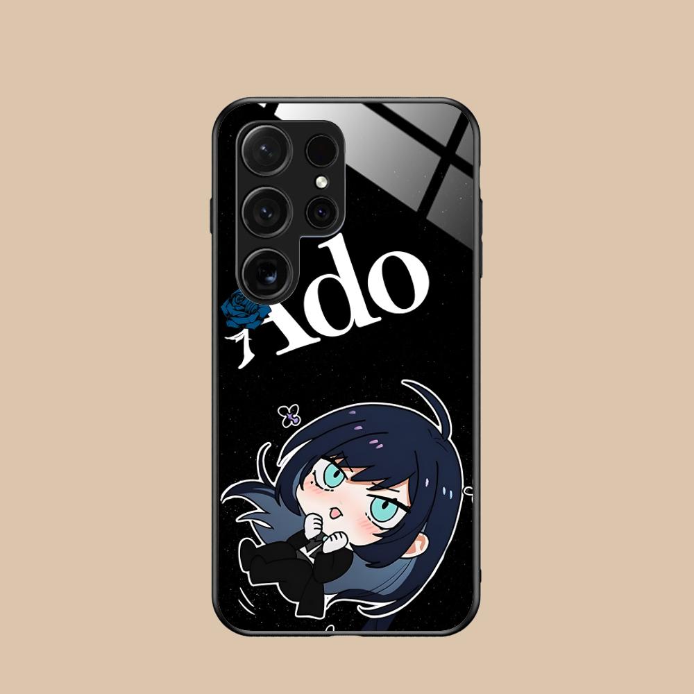 Ado Rose Anime Mobile Phone Case for Samsung Galaxy A56 55 54 53 52 51 36 35 34 23 16 15 5G Glass Colorful Cover Pretty Cover