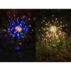 1 Pack Solar Fireworks Lights Outdoor,Holiday Lighting Firework Lights for Garden Patio,Halloween,Christmas,Wedding,Wall Decor