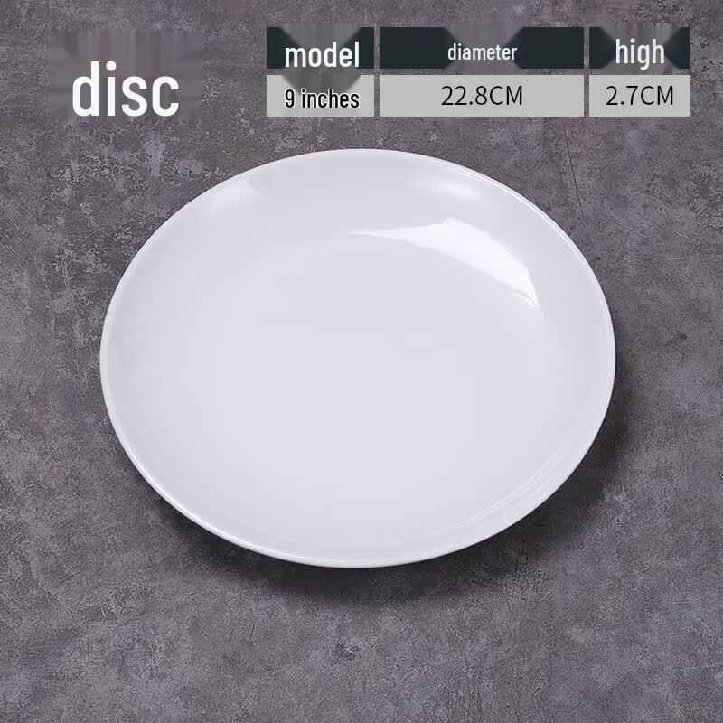 Commercial Melamine Square Dinner Plates