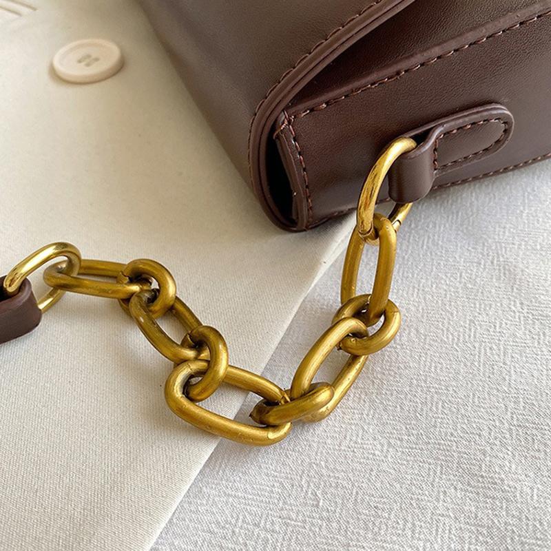 Нова невелика сумка під пахвами 2024 року, проста та модна сумка-багет, висококласна ретро-сумка через плече на одне плече