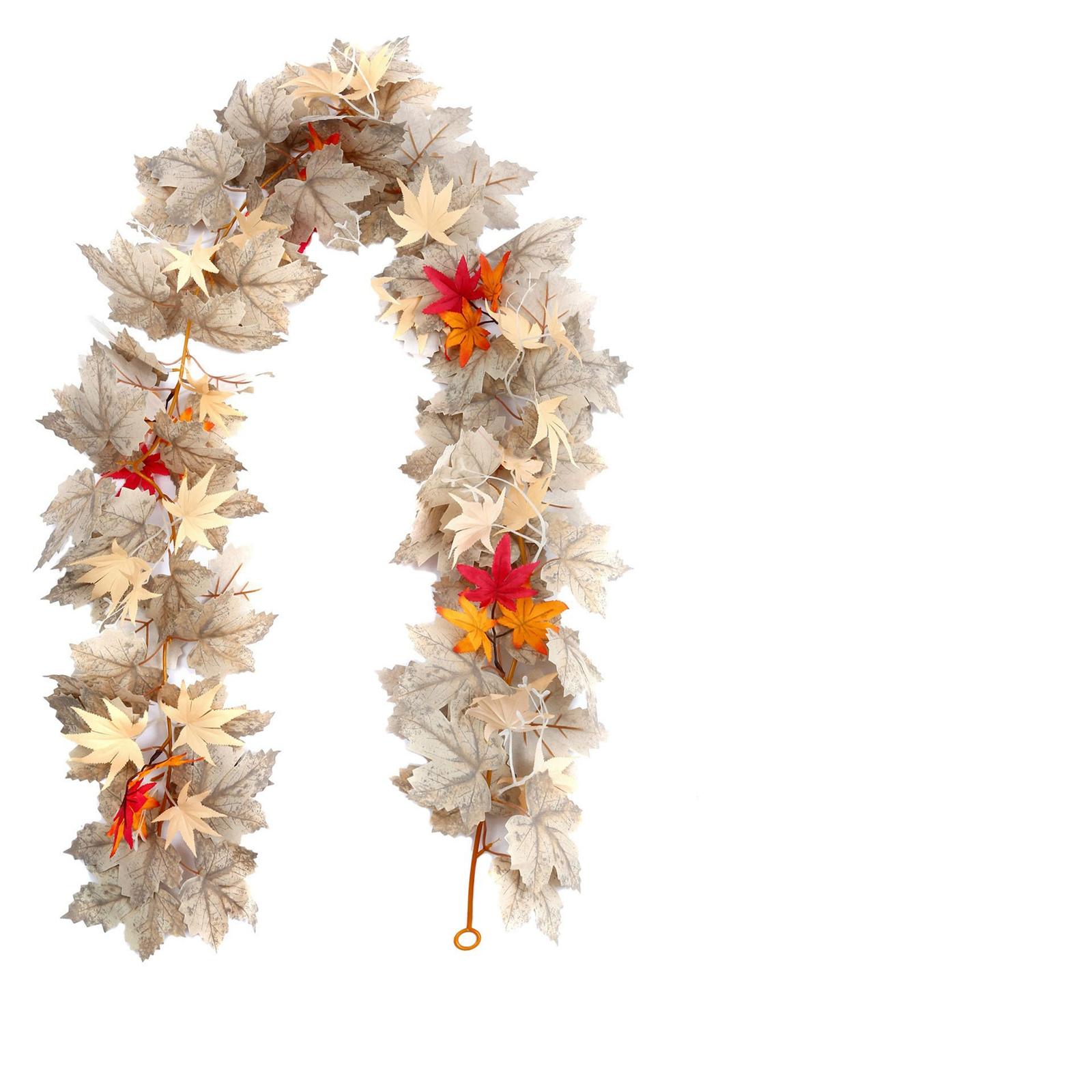 

Подвесные украшения, Искусственные кленовые листья и лозы, Хэллоуин Искусственные зеленые растения, Праздничные украшения, Искусственные кленовые листья. One Size