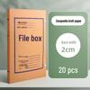Extra Large Acid-Free A4 Kraft Paper Archive Box