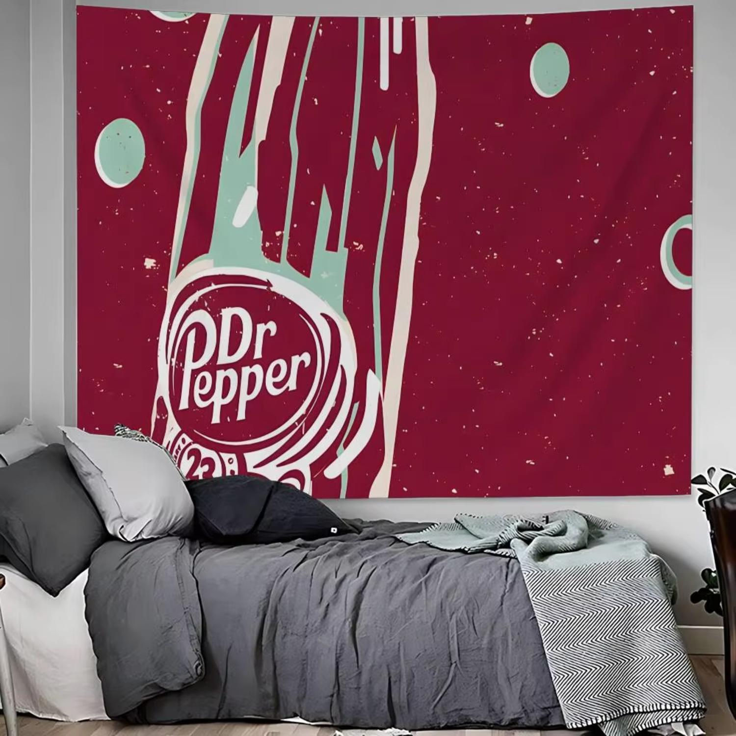 DDr Pepper Cartoon Hanging Bohemian Tapestry Bohemian Wall Tapestries Mandala Kawaii Room Decor 74x94cm(29x37in)