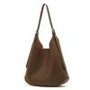 Genuine Leather Large Capacity Tote Bag Casual Shoulder Bag Fashionable Commuter Crossbody Bag