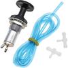 Fuel Plunger Primer Pump Kit 11305/10161-AD for Snowmobile ATV for Polaris Honda Yamaha Kawasaki Skidoo With 3 Feet Fuel Line