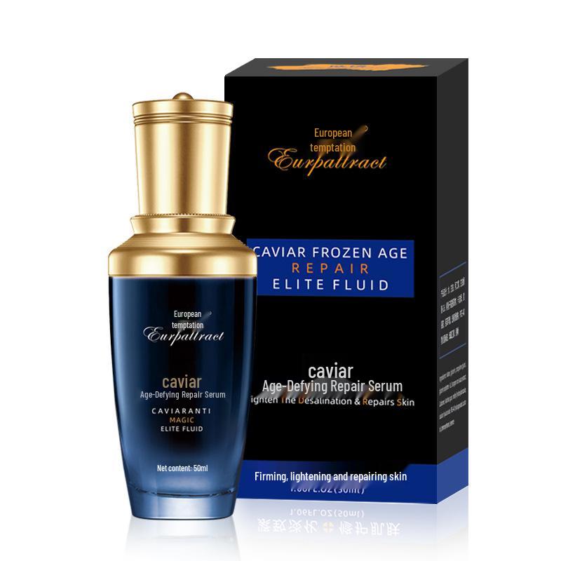 European Temptation Caviar Anti-Aging Firming Eye Cream & Repair Mask.
