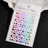Holographic Heart Nail Stickers Sheet for Nail Art Decoration Self Adhesive Nail Decals Set for Manicure and Pedicure Use In Various Sizes and Shapes