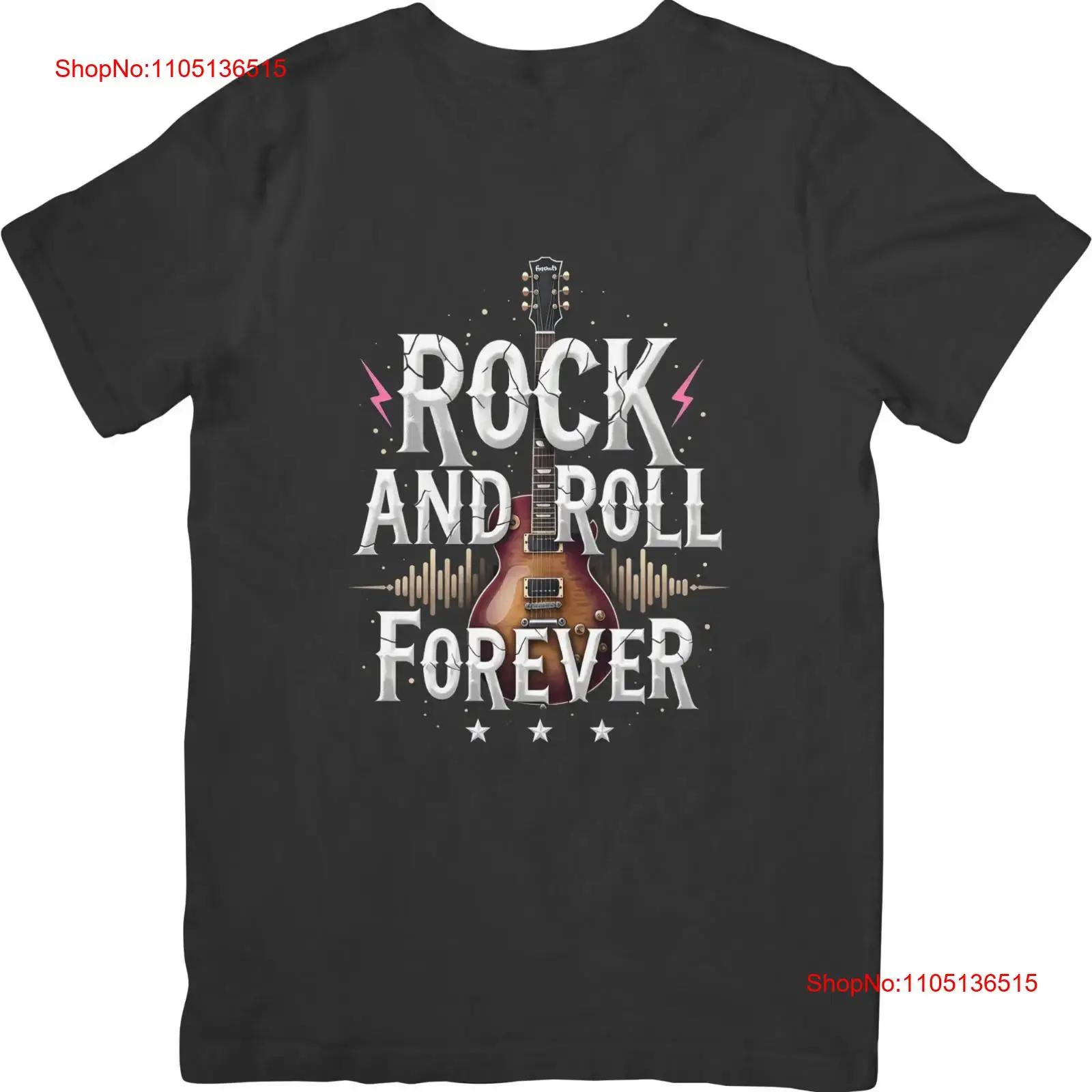 

Rock and Roll Music Fit for Quality Cotton T Shirt Black vintage Washed Top For Everyday Wear Breathable Unisex streetwear 5XL різнокольоровий