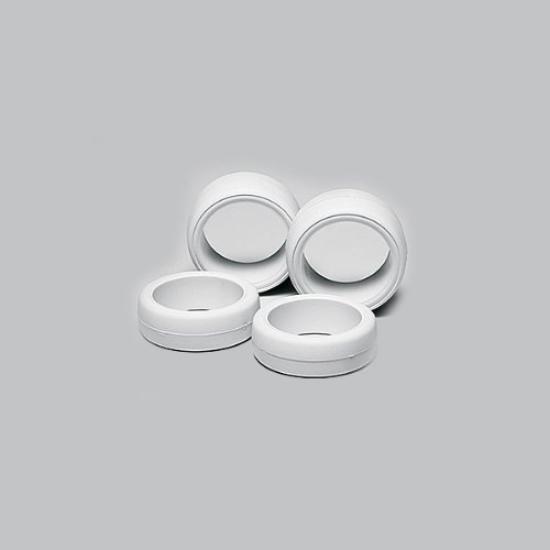 

Mini 4WD Upgrade Parts Large Diameter Hard Slick Tire Set [Tamiya] GP.365 (White)