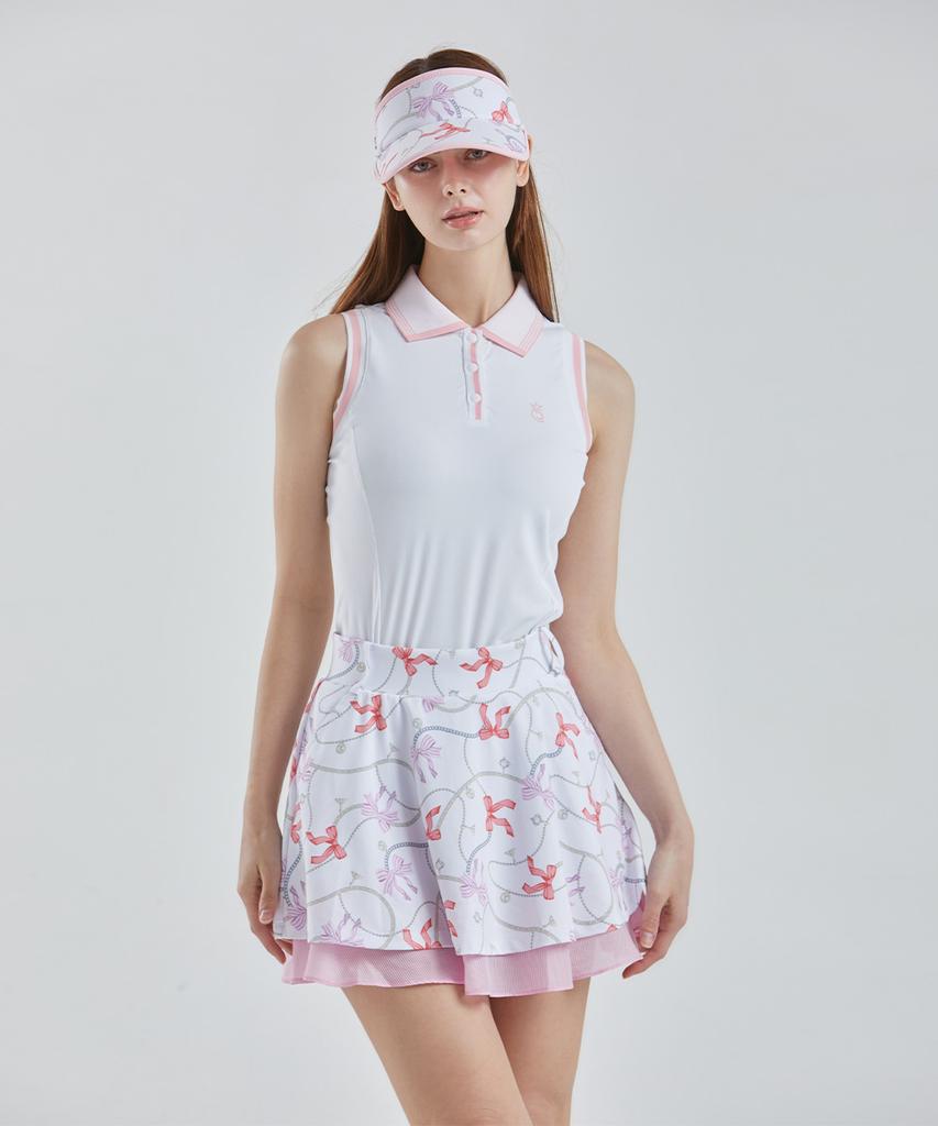 Chuku Chu Pita Double Flare Skirt (Light Pink) Cbfss-Sk004W
