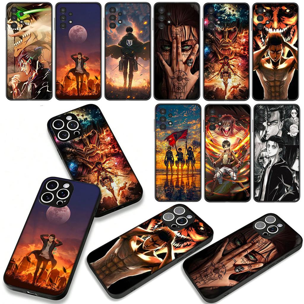 Attack On Titan Levi Poster Phone Cover Case for Xiaomi Redmi 15C 15 A4 A5 9A 9T 10A 10C 9C NFC 14C Note 11 9 10 Pro 8T Casing