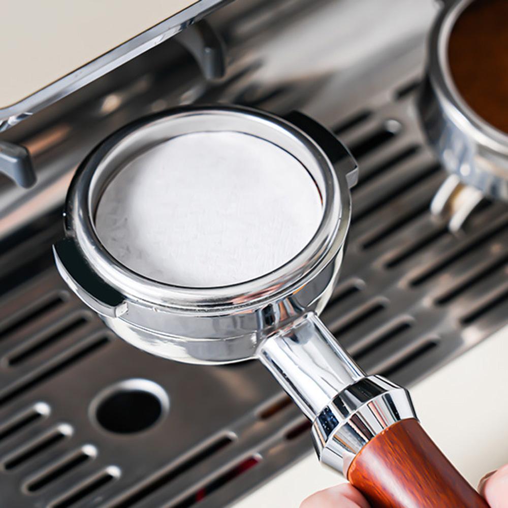 100Pcs Coffee Paper Filter 51/58mm Secondary Water Filter Paper for Coffee Espresso Machine Home Handle Disposable Round Filter