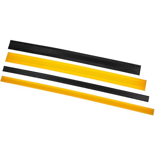 TRUSCO Indoor/Outdoor Step Elimination Slope H15XW35XL1000 Black TDME-15BK