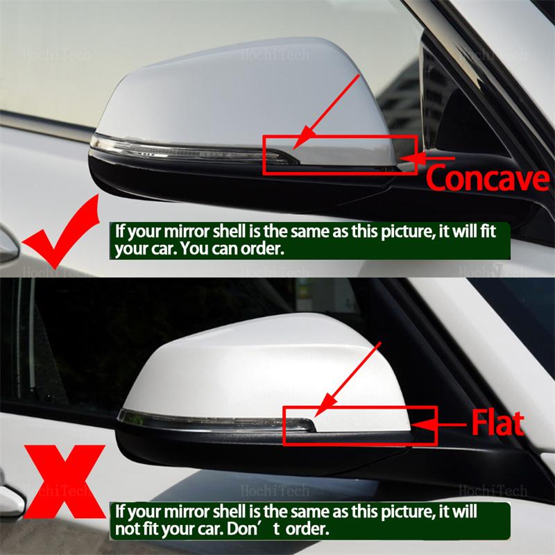 Dynamic LED Turn Signal Rearview Mirror Indicator Blinker Repeater For BMW X1 F48 F49 X2 F39 F40 F45 F46