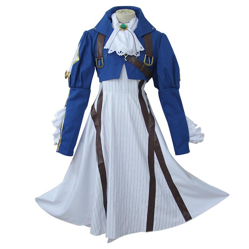 Violet Evergarden Cosplay Costume Auto Memories Doll Outfit Fancy Set Dress