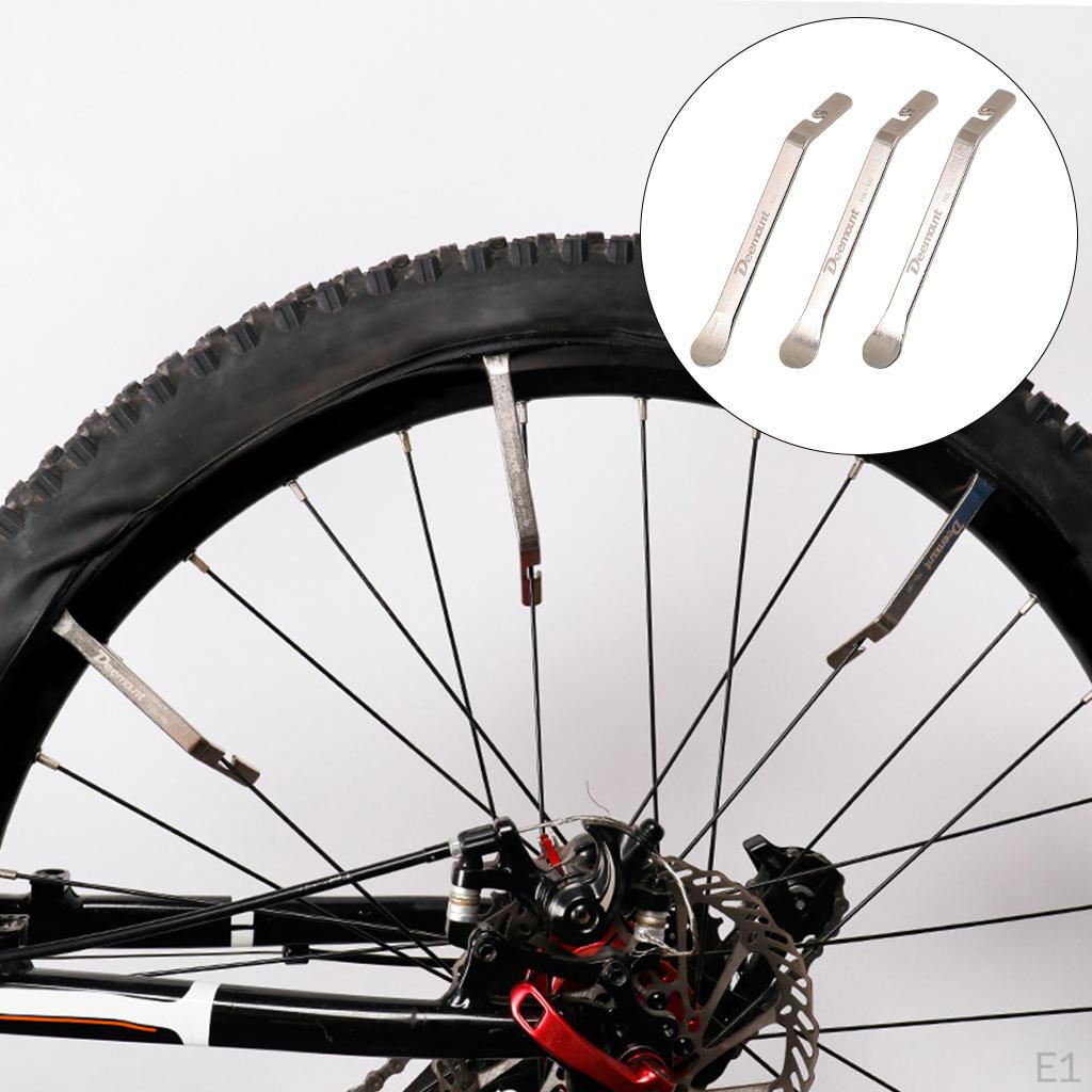 Tire Lifter 3 Pieces Removal Tool Easy to Repair Inner Tube Accessories
