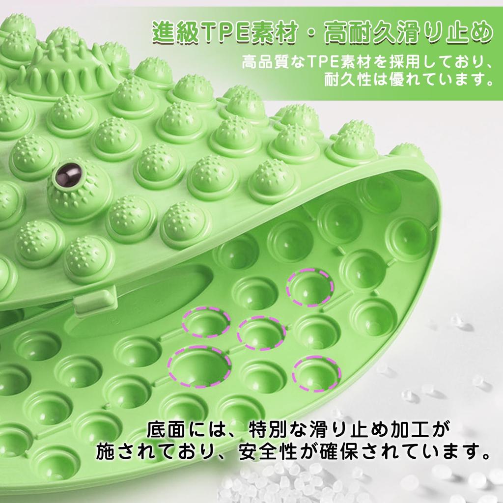 Nuvial Acupressure Foot Acupressure Foot Massager Acupressure Foot Acupuncture Ergonomic Home Acupressure Plantar Acupressure Board Board, Massage,