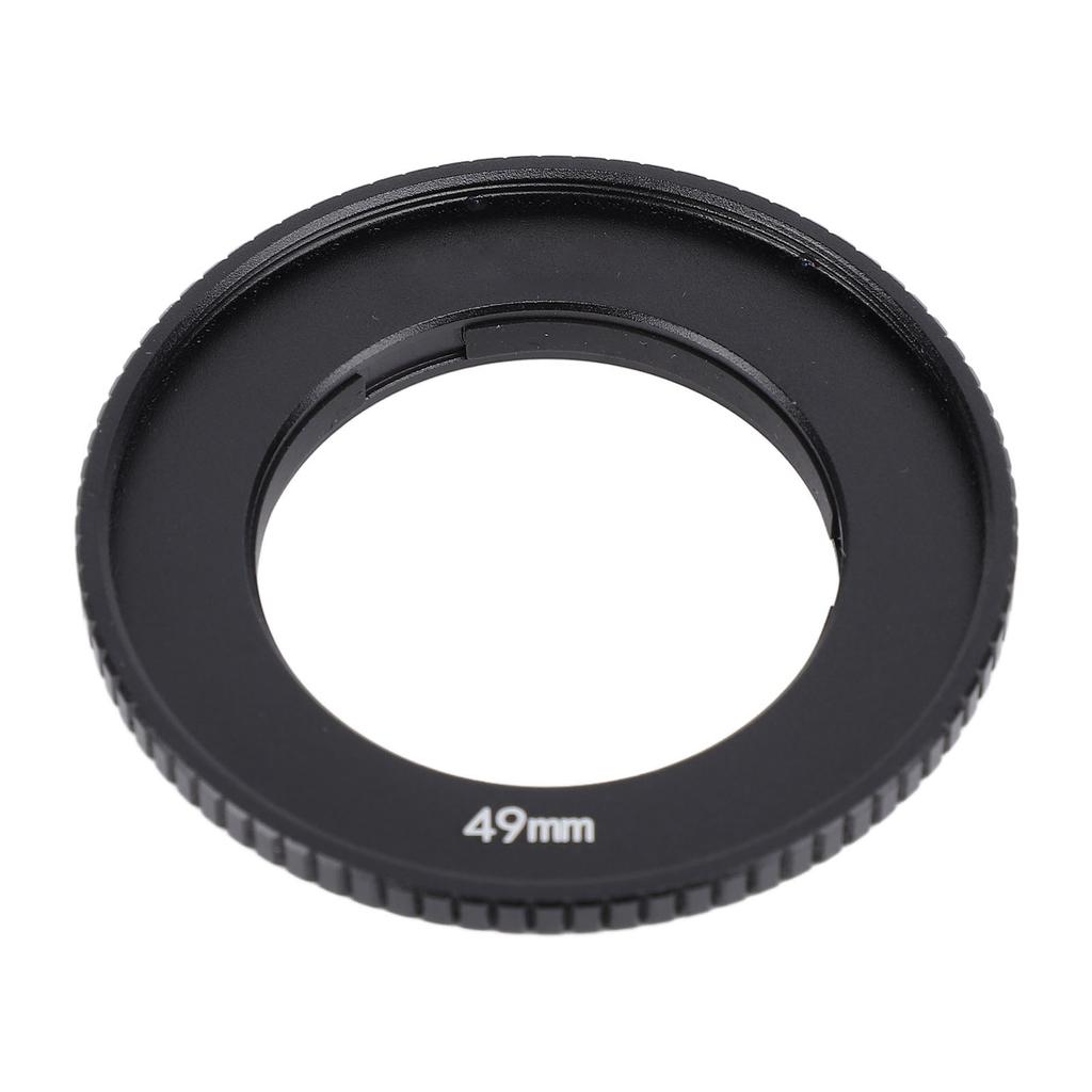 Action Camera Filter Adapter Ring Aluminum Alloy 49MM Lens Adapter Ring for Action4