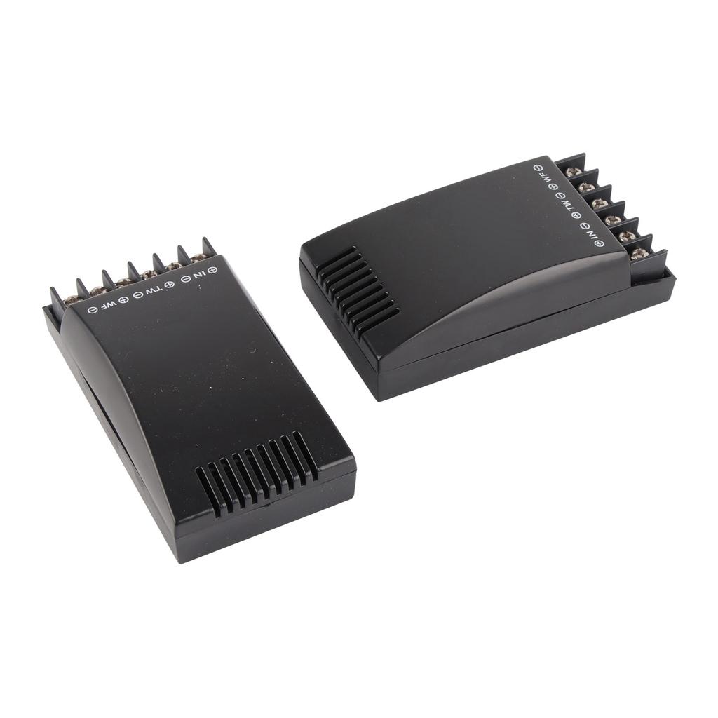 2Pcs Car Audio Crossover 2 Way 100W Output 12V Correct Sound ABS Shell Car Speaker Crossover for