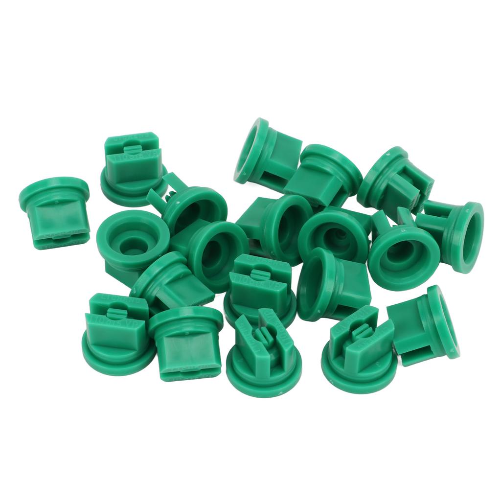 20pcs Flat Fan Spray Tip High Pressure Plastic Agricultural Sprayer Nozzle for Plant Protection