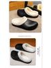 Women's Fleece-Lined Cotton Slippers: Warm, Non-Slip, Waterproof, Plus Size Winter Footwear for Couples