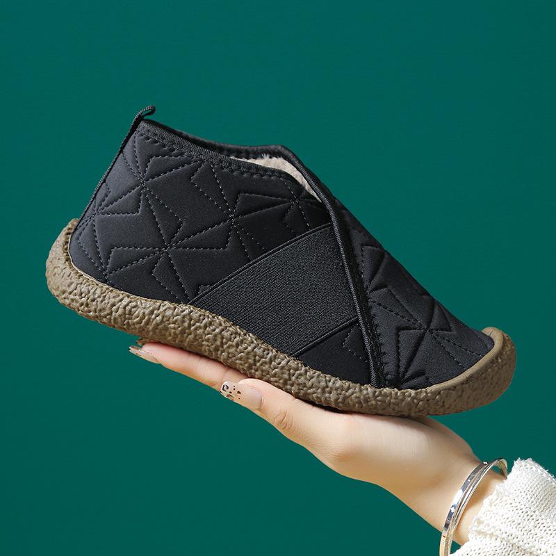 2024 Winter Women's Soft Sole Snow Boots - Windproof, Lightweight, Velvety, Fashionable & Comfortable for Cold Weather